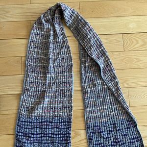 Missoni gray pink scarf